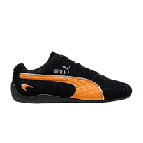 Фото № 1 с приближением к товару «‎Mclaren Racing x Puma Speedcat Black Bright Papaya»