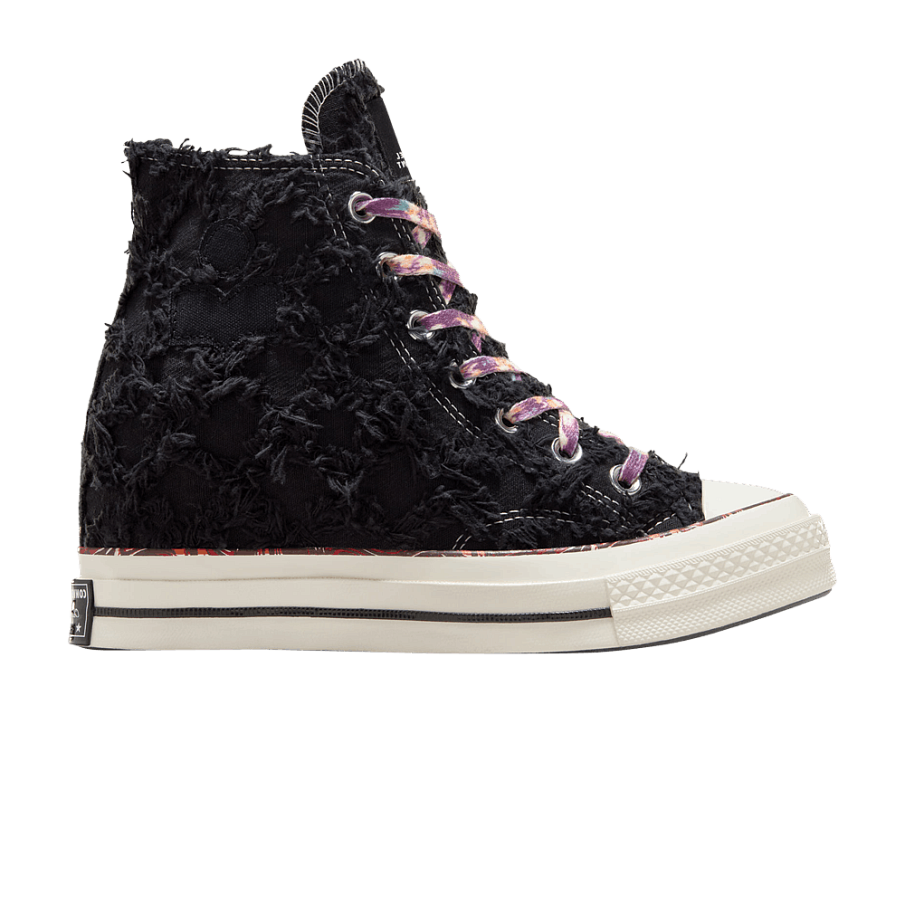 Фото № 1 с приближением к товару «‎Isabel Marant x Converse Women's Chuck 70 Internal Wedge High Raven»