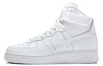 Nike Air Force 1 High Triple White (334031-105) - 1
