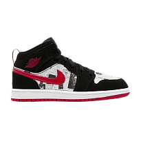 Фото № 1 с приближением к товару «‎Air Jordan 1 Mid SE PS Newspaper Air Times»