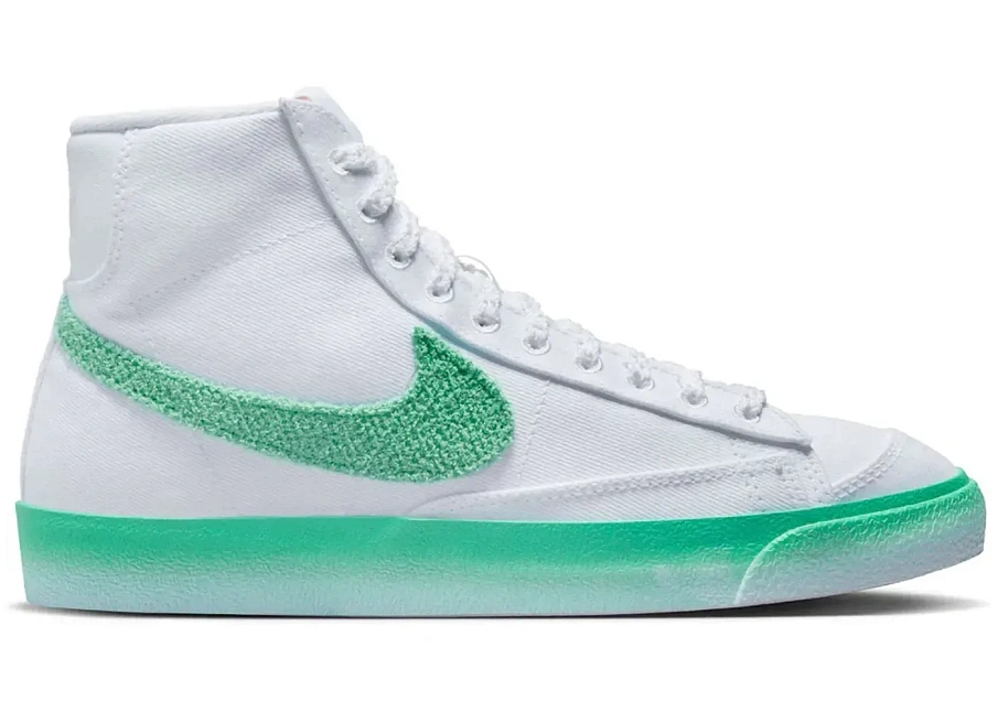 Фото № 1 с приближением к товару «‎Nike Blazer Mid 77 Green Fade »