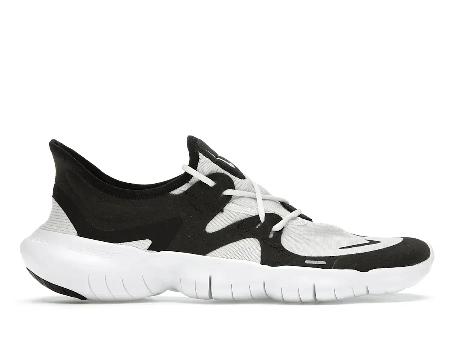 Фото № 1 с приближением к товару «‎Nike Free RN 5.0 White Black»