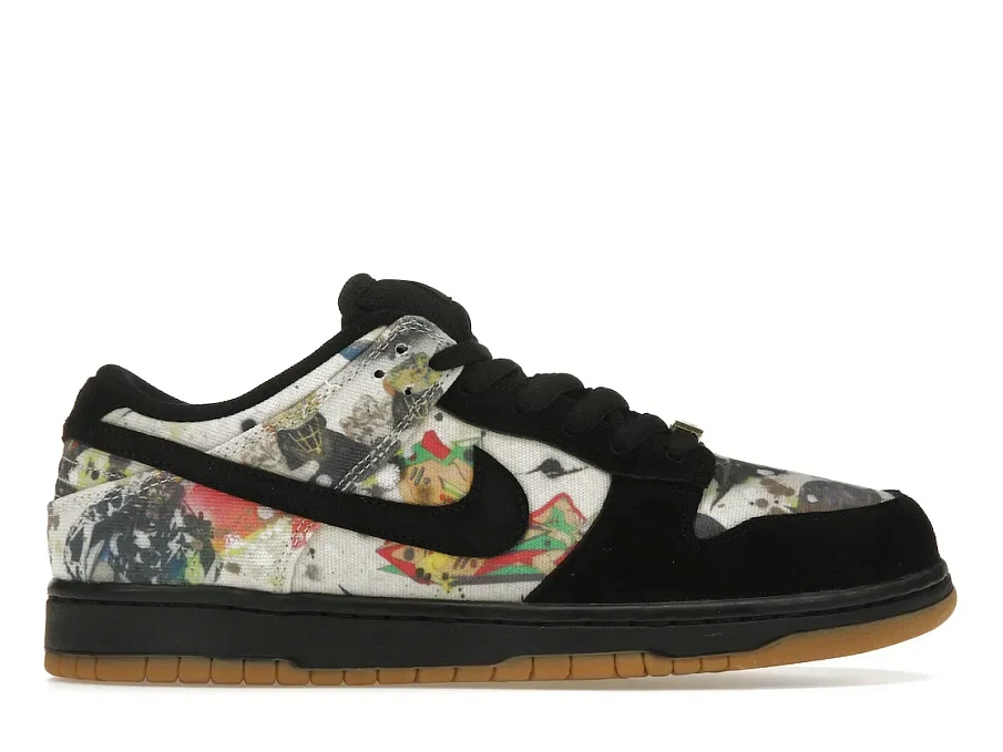 Фото № 1 с приближением к товару «‎Nike SB Dunk Low Supreme Rammellzee»