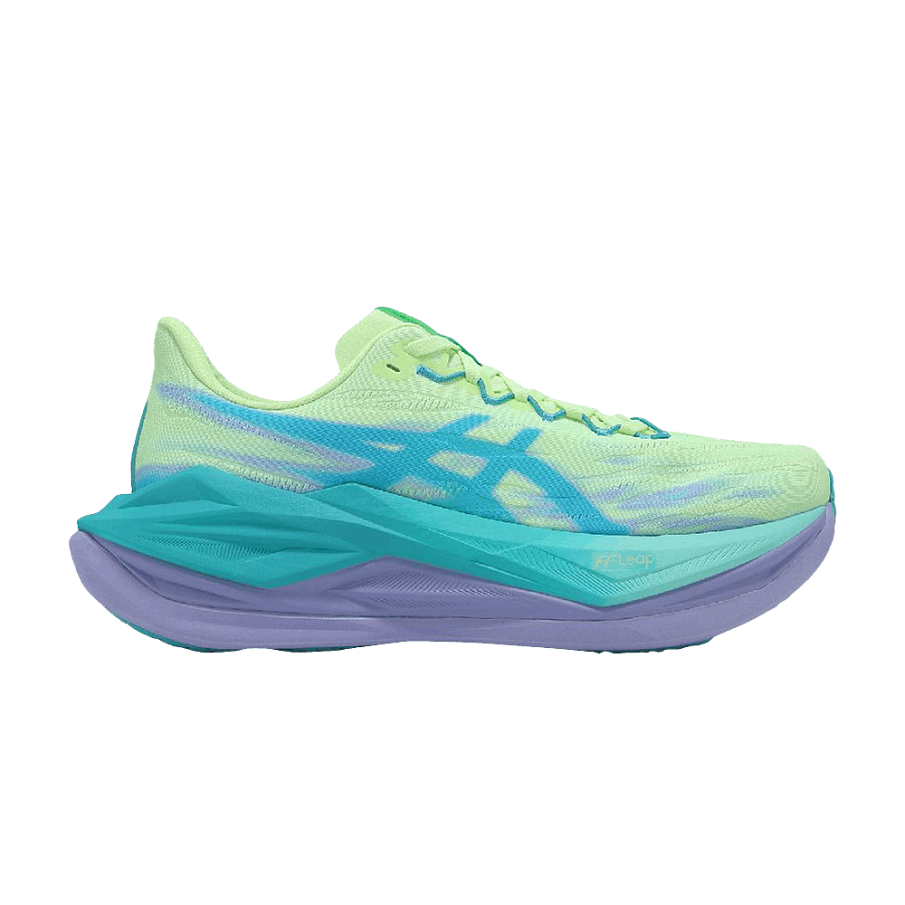 Фото № 1 с приближением к товару «‎ASICS Superblast 3 Illuminate Yellow Energy Aqua»