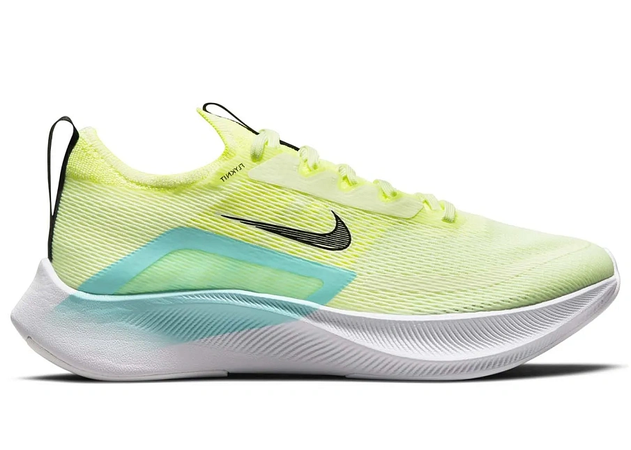 Фото № 1 с приближением к товару «‎Nike Zoom Fly 4 Barely Volt Dynamic Turquoise »