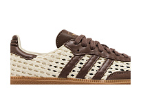 Фото № 3 с приближением к товару «‎adidas Women's Samba OG Cream White Earth Strata Gold Metallic»