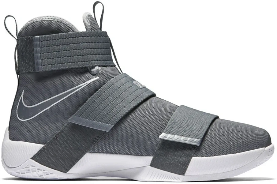 Фото № 1 с приближением к товару «‎Nike LeBron Zoom Soldier 10 Cool Grey»