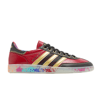 Фото № 1 с приближением к товару «‎S.E.E.D. x adidas Handball Spezial Scarlet Gold Paint Splatter»