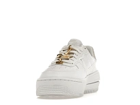 Фото № 4 с приближением к товару «‎Nike Air Force 1 Low PLT.AF.ORM Bling White Metallic Gold »