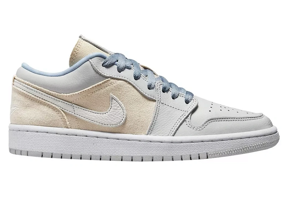 Фото № 1 с приближением к товару «‎Jordan 1 Low Se Canvas Iris Whisper Sail »