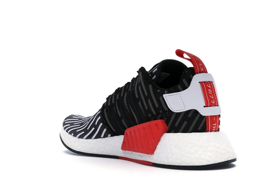 Фото № 6 с приближением к товару «‎adidas NMD R2 Black White»
