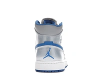 Фото № 4 с приближением к товару «‎Jordan 1 Mid Wolf Grey Sport Blue»