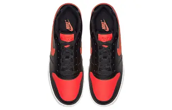 Nike Ebernon Low Skate shoes Black Habanero Red (AQ1775-004) - 5