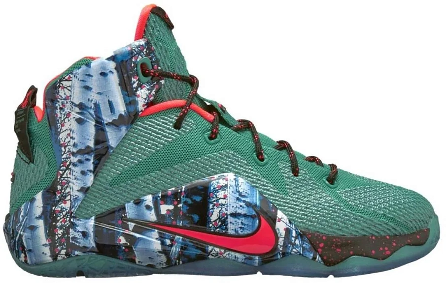 Фото № 1 с приближением к товару «‎Nike LeBron 12 Akron Birch »
