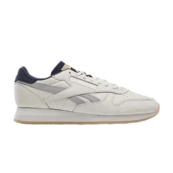 Reebok Classic Leather Premium Chalk Vector Navy Grey - 1