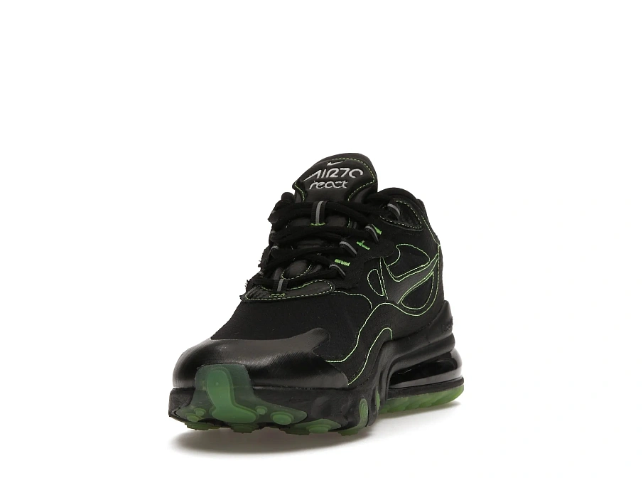 Фото № 2 с приближением к товару «‎Nike Air Max 270 React Black Electric Green»