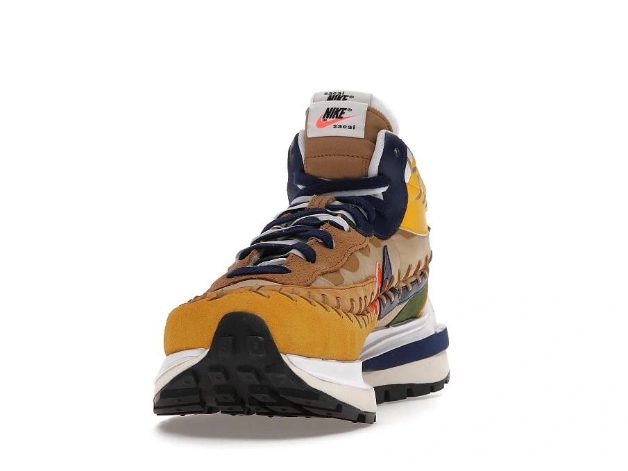 Фото № 2 с приближением к товару «‎Nike Vaporwaffle sacai Jean Paul Gaultier Sesame Blue»