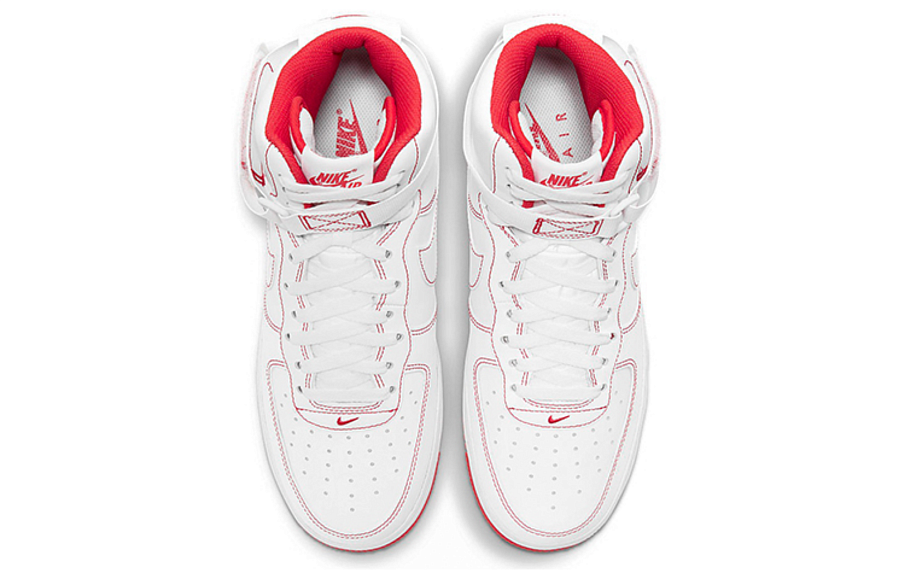 Фото № 4 с приближением к товару «‎Nike Air Force 1 High '07 WhiteRed»