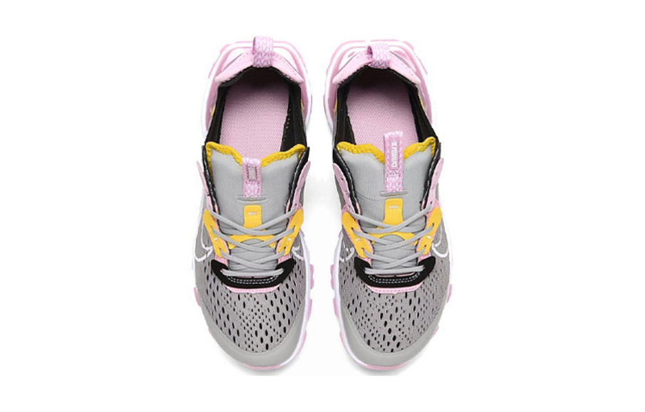 Фото № 3 с приближением к товару «‎Nike NSW React Vision (GS) Running Shoes GreyPinkYellow»