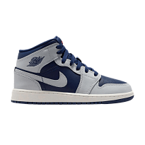 Фото № 1 с приближением к товару «‎Air Jordan 1 Mid GS Blue Void»