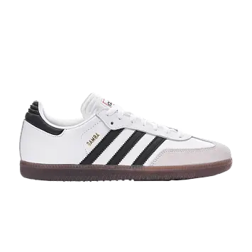 adidas Samba J White Black Gum