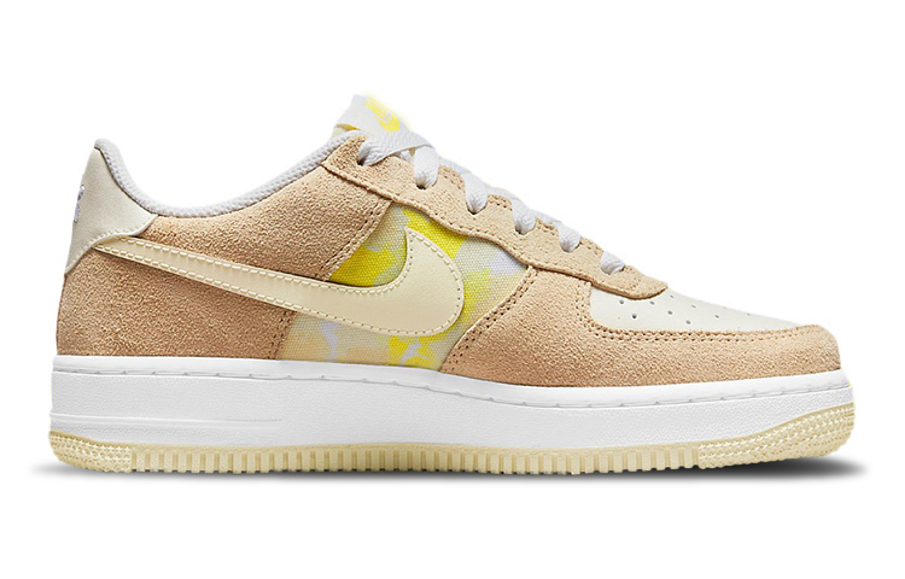 Фото № 2 с приближением к товару «‎Nike Air Force 1 Low (GS) "Lemon Drop" WhitePink»