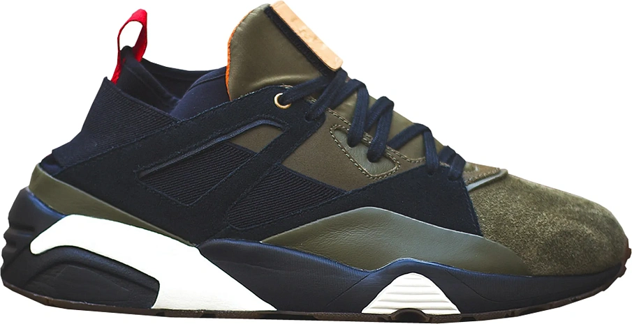 Фото № 1 с приближением к товару «‎Puma Blaze Of Glory Sock Sneakerness Paris Patriot Olive»
