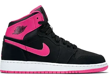 Jordan 1 Retro High Black Vivid Pink (332148-008)