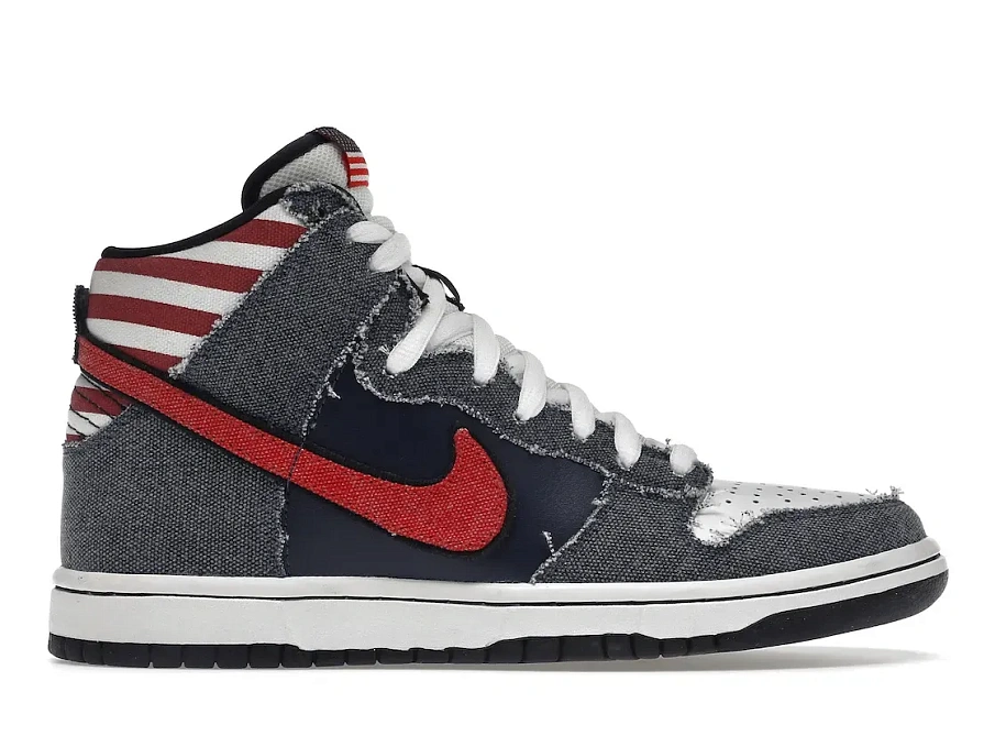 Фото № 1 с приближением к товару «‎Nike SB Dunk High Born in the USA»