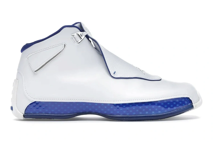 Фото № 1 с приближением к товару «‎Jordan 18 OG White Sport Royal»