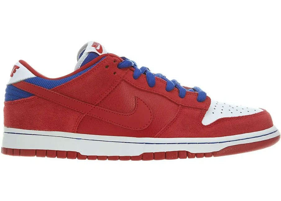 Фото № 1 с приближением к товару «‎Nike Dunk Low Pro Sb Red/Royal»
