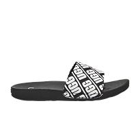 Фото № 1 с приближением к товару «‎UGG Beach Slide Kids Repeat Graphic - Black White»