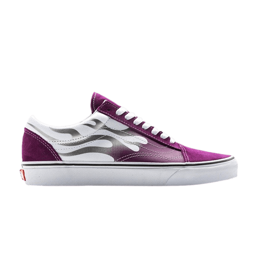 Фото № 1 с приближением к товару «‎Vans Old Skool Purple Flame»