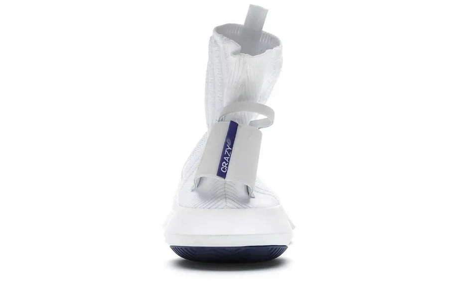 Фото № 4 с приближением к товару «‎adidas Crazy 1 Adv Sock Footwear White Real Purple»