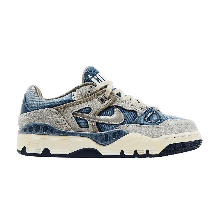 Фото № 1 с приближением к товару «‎Nigo x Levis x Nike Air Force 3 Low Olive Grey (HQ0262-001)»