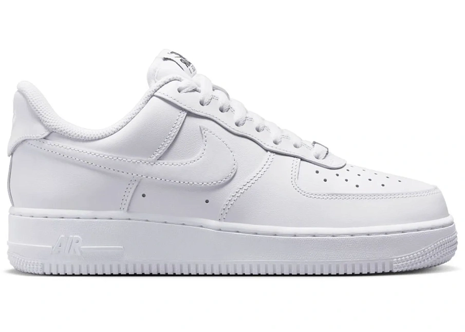 Фото № 1 с приближением к товару «‎Nike Air Force 1 Low 07 Flyease Triple White »