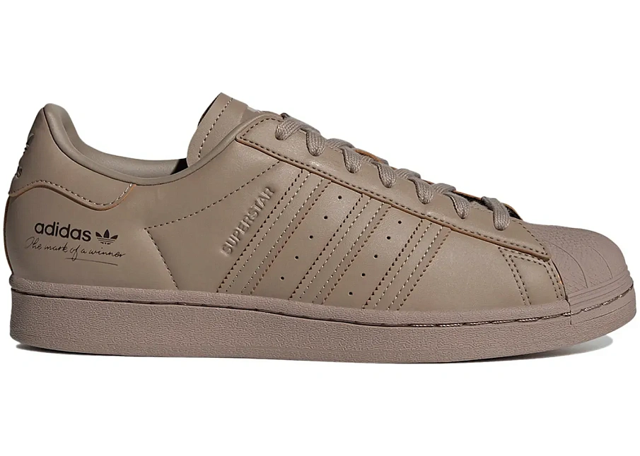 Фото № 1 с приближением к товару «‎adidas Superstar The Mark of a Winner Chalky Brown»