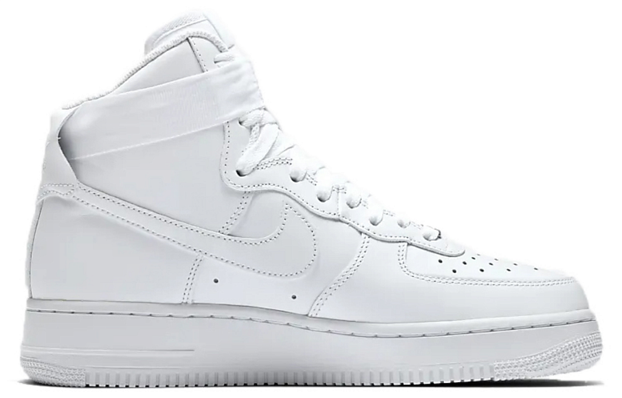 Фото № 2 с приближением к товару «‎Nike Air Force 1 High Triple White»