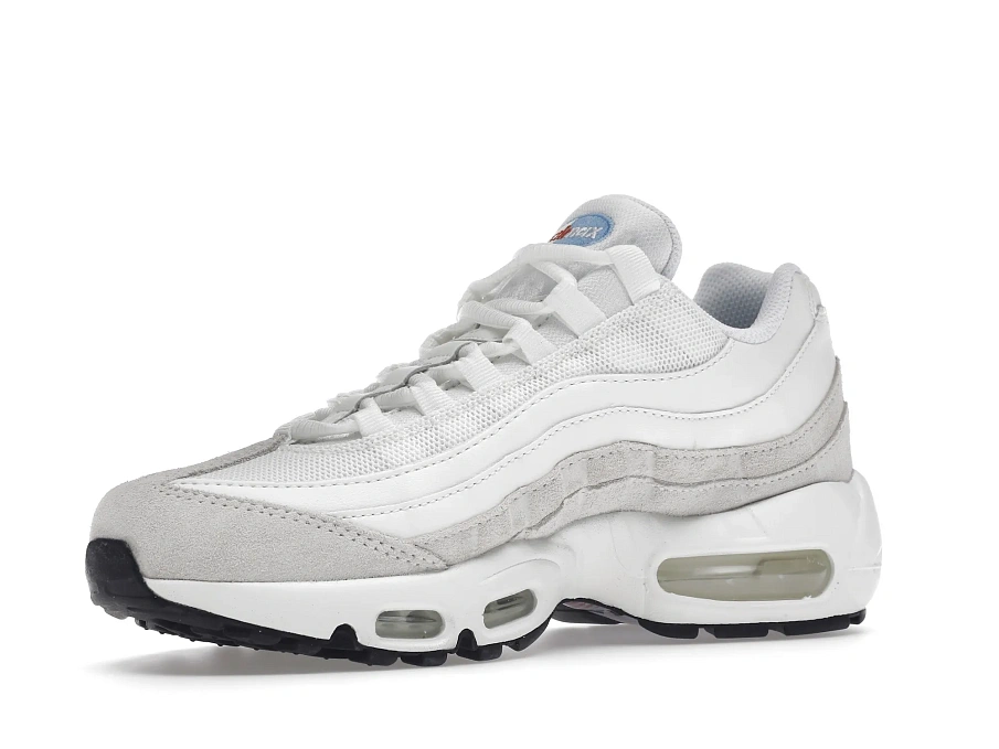 Фото № 3 с приближением к товару «‎Nike Air Max 95 Summit White University Blue »