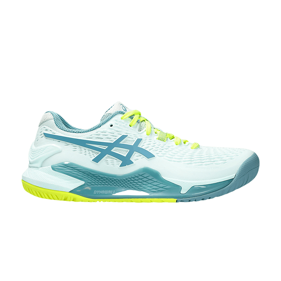 Фото № 1 с приближением к товару «‎Asics Women's Gel Resolution 9 Soothing Sea Gris Blue (1042A208-400)»