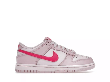 Nike Dunk Low Triple Pink  - 1