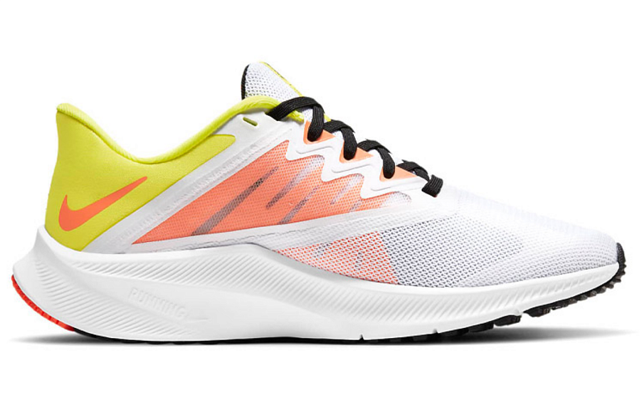 Фото № 2 с приближением к товару «‎Nike WMNS Quest 3 WhiteOrangeYellow»