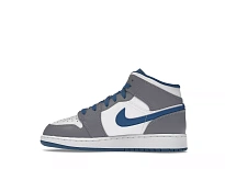 Фото № 2 с приближением к товару «‎Jordan 1 Mid True Blue Cement »