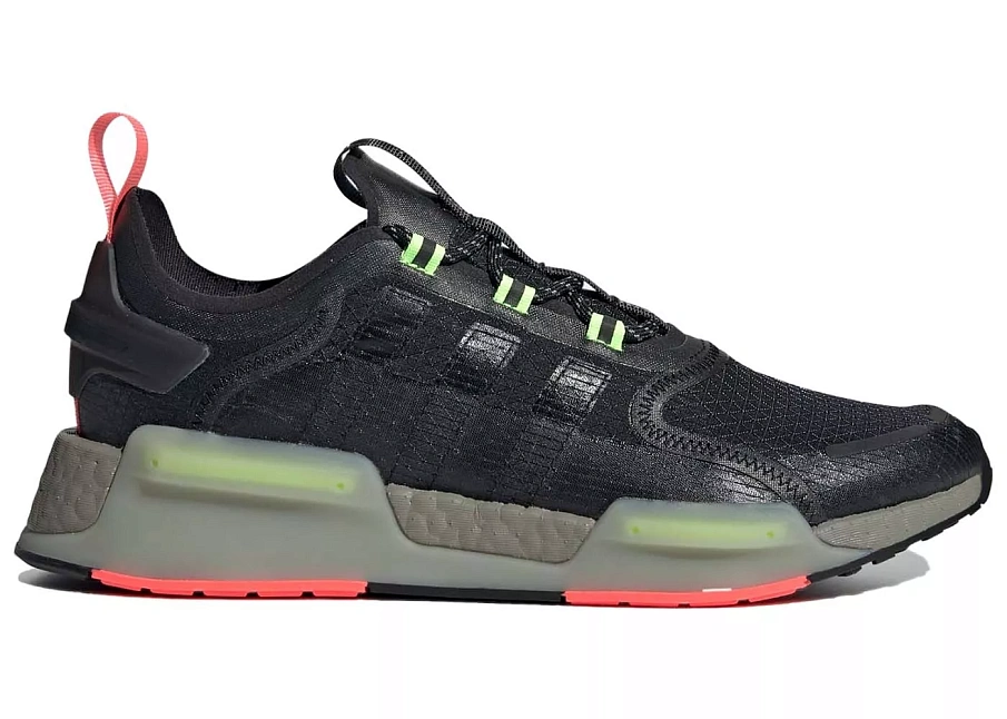 Фото № 1 с приближением к товару «‎adidas NMD V3 Black Signal Green Solar Red»