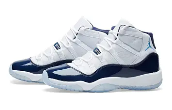 Nike Air Jordan 11 Retro Unc Win Like 82 Blue - 2