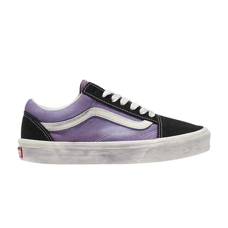 Фото № 1 с приближением к товару «‎Vans Old Skool Greased - Wave Washed Purple (VN000CR5PRP)»