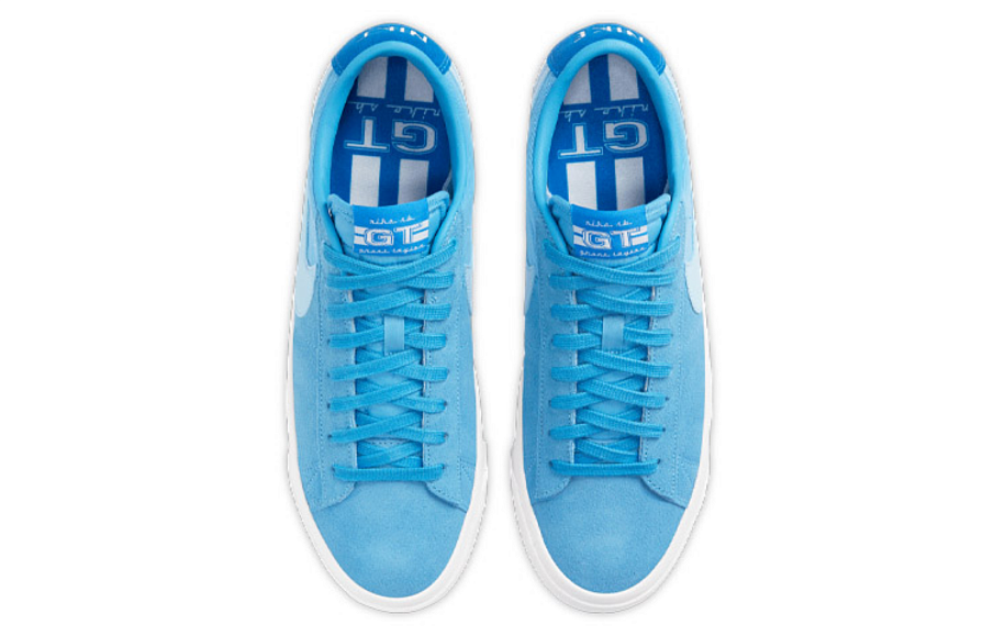 Фото № 4 с приближением к товару «‎Nike SB Blazer Low GT "Blue" Blue»