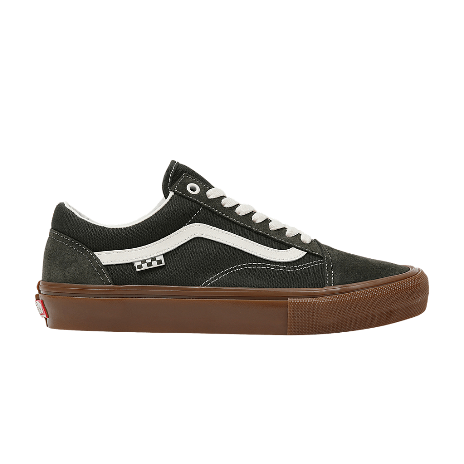Фото № 1 с приближением к товару «‎Vans Skate Old Skool Forest Night Gum»
