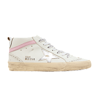 Фото № 1 с приближением к товару «‎Golden Goose Women's Mid Star White Silver Pink»