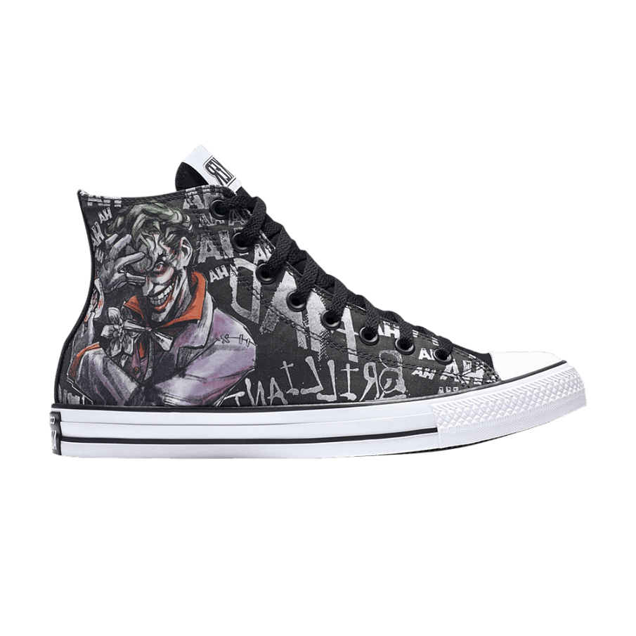 Фото № 1 с приближением к товару «‎DC Comics x Converse Chuck Taylor All Star High The Joker Laugh»
